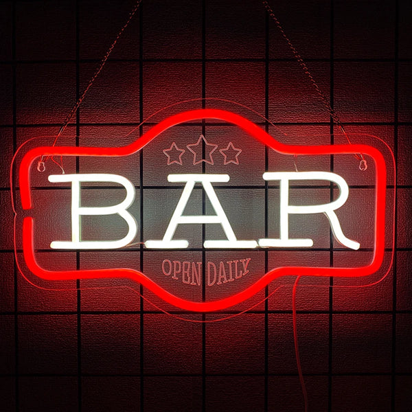 Western LED bar sign