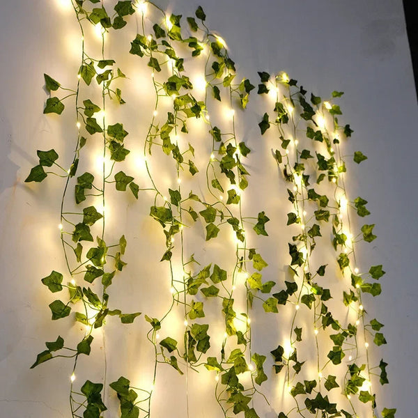 Vytra Vine Fairy Lights hanging on wall